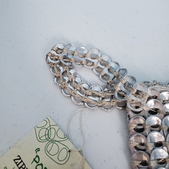 Upcycle Pop Top zipper bag/wristlet - Picture 6 of 8